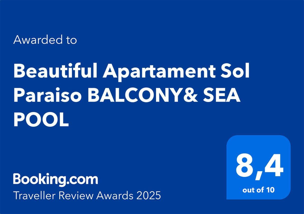 Beautiful Apartament Sol Paraiso Balcony& Sea Pool 阿德耶 外观 照片